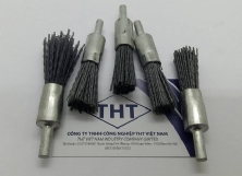 Chổi đánh rỉ sợi cước PVC màu nâu